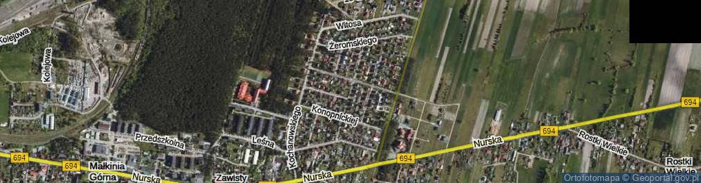 Zdjęcie satelitarne Wyszyńskiego Stefana, ks. kard. ul.